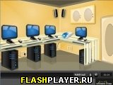 Игра Побег из компьютерной лаборатории онлайн