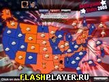 Играть во flash игру Battleground States 2008 Игра Поле боя – Штаты 2008 онлайн