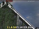 Играть во flash игру Ski jump dx Игра Лыжный трамплин онлайн