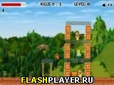 Играть во flash игру Destroy the village Игра Уничтожь деревню онлайн