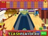 Играть во flash игру Toy Story Bowl-o-Rama Игра История игрушек на Боулинге онлайн