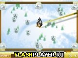 Играть во flash игру Goosy Penguin Pool Игра Пингвиновый бильярд онлайн