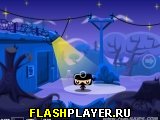 Играть во flash игру Ninja-Pi-Ro and the Blue Diamond Игра Ниндзя Пи-Ро и Голубой Бриллиант онлайн