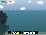 Играть во flash игру Oil Spill Escape Игра Убеги от нефтяного пятна онлайн