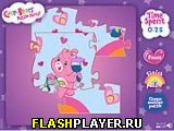 Играть во flash игру Care Bears Puzzle Party Игра Осторожно, медведи! онлайн