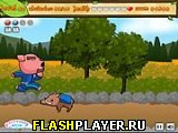 Играть во flash игру Jidou Bubbles Игра Пробежка по саду онлайн