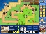 Играть во flash игру One Piece Tower Defense Игра Защитные башни Одного Мира онлайн