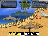 Играть во flash игру Motocross Outlaw Игра Незаконный мотокросс онлайн