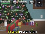Играть во flash игру Christmas Defense Игра Рождественская защита онлайн