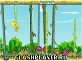 Играть во flash игру Tweety Bamboo Bounce Игра Твити: Прыжки по бамбуку онлайн