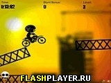 Играть во flash игру Super Awesome Bike Игра Супер крутой байк онлайн