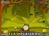 Играть во flash игру Hungry Frog Игра Голодная лягушка онлайн