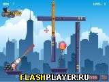 Играть во flash игру Cannon Venture Игра Строительная пушка онлайн