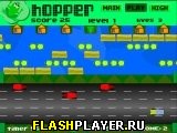 Играть во flash игру Hopper Игра Путешествие лягушенка онлайн