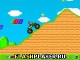 Играть во flash игру Super Mario Truck Rider Игра Супер Марио – Гонки на джипах онлайн