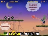 Играть во flash игру Silly Bombs and Space Invaders Игра Глупые бомбы и космические захватчики онлайн