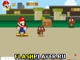 Играть во flash игру Mario Kick Ass Игра Марио даёт жару онлайн