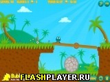 Игра Летающий лягушонок онлайн