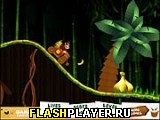 Играть во flash игру Donkey Kong Jungle Ride Игра Донки Конг – Гонки в джунглях онлайн