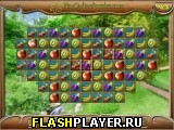 Играть во flash игру Fruit Match Puzzle Игра Фруктовый пазл онлайн