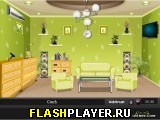 Играть во flash игру Greenish Room Escape Игра Побег из зеленоватой комнаты онлайн