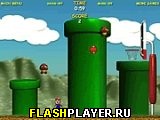 Играть во flash игру Mario's Basketball Challenge Игра Марио и соревнование по баскетболу онлайн