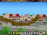 Играть во flash игру Shin Chan Bike Игра Шин Чан байк онлайн