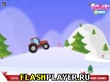 Игра Рождественский трактор онлайн
