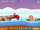 Играть во flash игру Santa's Delivery Truck Игра Грузовик с подарками Санты онлайн