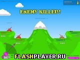 Играть во flash игру Artillery Игра Танковая дуэль онлайн