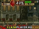 Играть во flash игру Metal Slug Zombie Revenge Игра Стальная пуля: Месть зомби онлайн