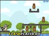 Игра Сумасшедший енот онлайн