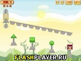 Игра Злые птички –  Резня свиней онлайн