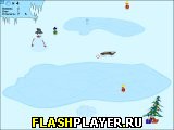 Играть во flash игру Snow Fight Игра Снежная драка онлайн
