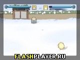Играть во flash игру Snow Fight Игра Снежный поединок онлайн