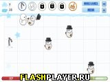 Играть во flash игру Battle of Snowmen Игра Битва снеговиков онлайн