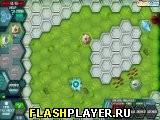 Играть во flash игру Hexagon Planet TD Игра Защити Планету Гексагон онлайн