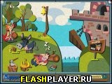 Играть во flash игру Adventures of Valentin - The Valiant Viking Игра Приключения Валентина – Доблестный викинг онлайн