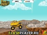 Игра Огромный золотой грузовик онлайн