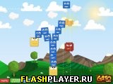 Игра Счастливые квадратные блоки онлайн