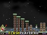 Играть во flash игру Santa Snowball Игра Снежный шар Санты онлайн