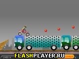 Играть во flash игру Hard Dirt Bike Игра Тяжёлый грязный байк онлайн