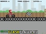Играть во flash игру Super Stunt Bike Игра Супер трюки на байке онлайн