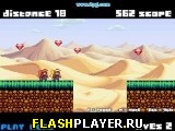Играть во flash игру 8-BIT Dash! Игра 8 битный рывок! онлайн