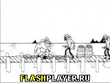 Играть во flash игру Brawlin' Sailor Игра Драчливый моряк онлайн