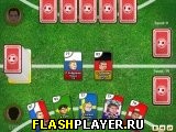 Играть во flash игру Sports Heads Cards: Soccer Squad Swap Игра Фанаты спорта: обмен футбольными командами онлайн