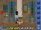 Играть во flash игру Clumsy Robber Игра Неуклюжий вор онлайн