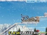 Играть во flash игру Winter Bike Stunts Игра Зимние трюки на байке онлайн