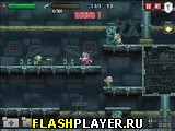 Играть во flash игру Zombinsanity Игра Станция зомби онлайн