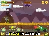 Играть во flash игру Egg vs Robots Игра Яйцо против роботов онлайн